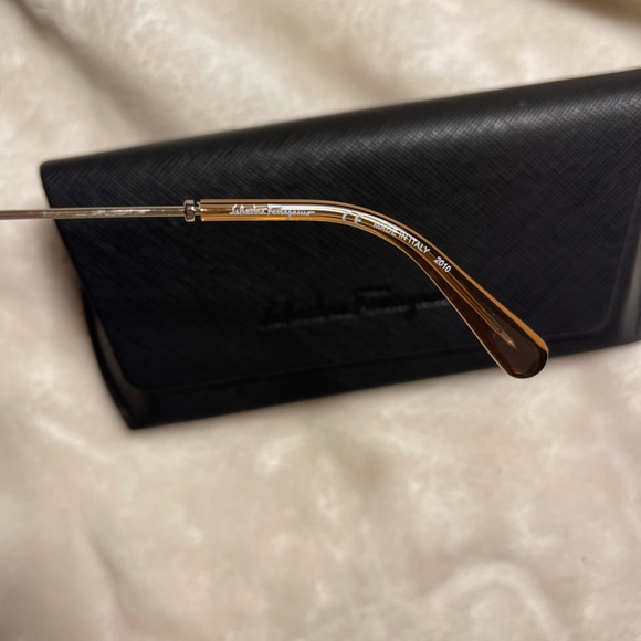 Salvatore Ferragamo SF264S 796 GOLD/CARAMEL - Picture 7 of 9